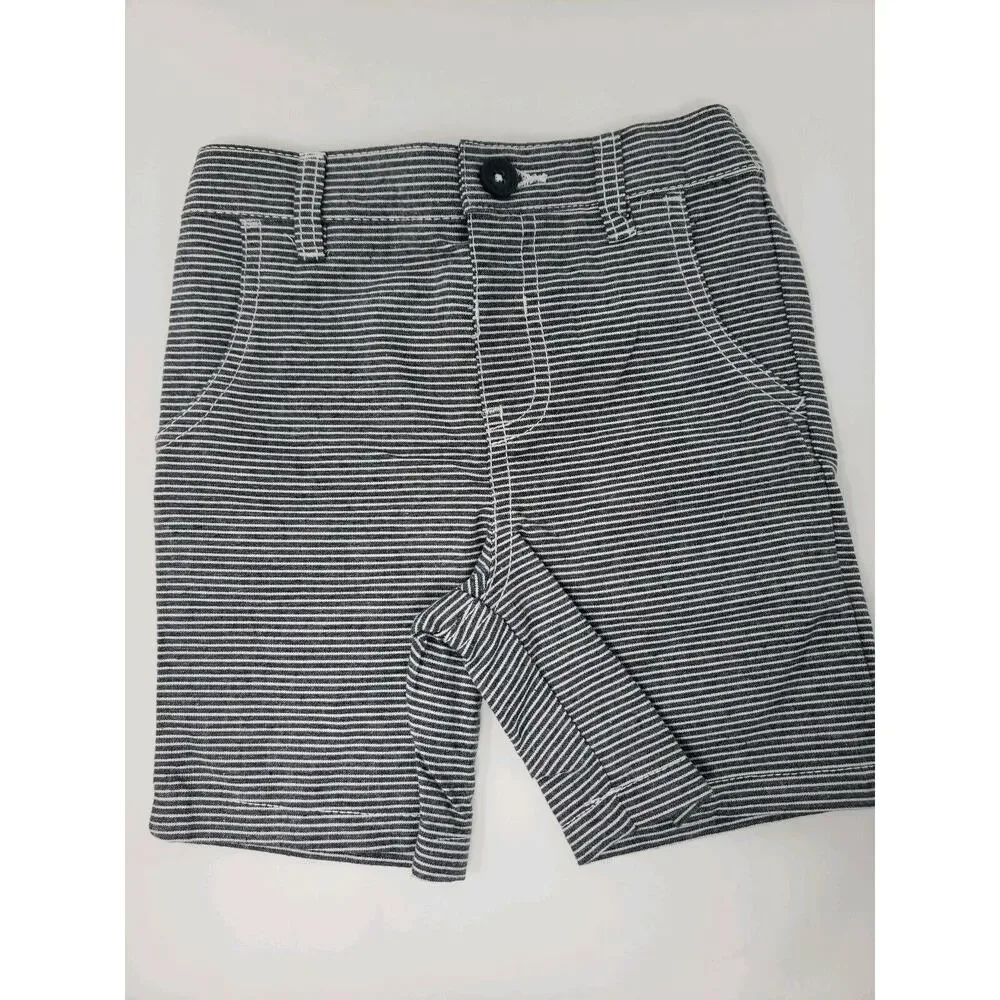 Boys Healthex Rock And Roll Theme Set Shirt Shorts 3T Gray Red 2pc